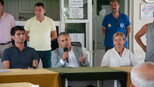  İZSU Genel Müdürü Köseoğlu, yatırımları inceledi ve talepleri dinledi