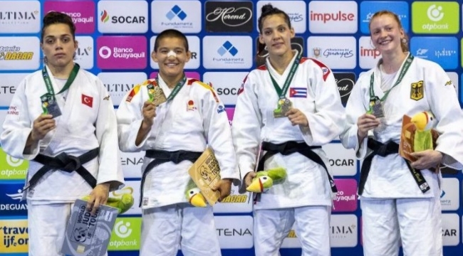 Manisalı judocu Fidan dünya ikincisi oldu