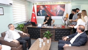 AK PARTİ ALİAĞA'DA, GÖNÜL SEFERBERLİĞİ