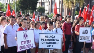 Aliağa'da 55 Okulda 18500 öğrenci eğitime başlıyor