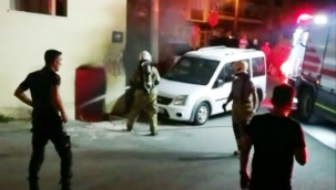  Aliağa'da Terk Edilmiş Binada Çıkan Yangın Korkuttu