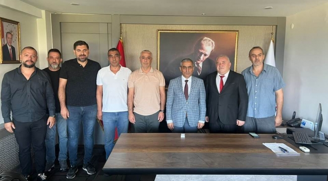 Aliağa Esnaf Odasından, Güney ve Avcı'ya hayırlı olsun ziyareti