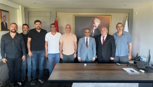 Aliağa Esnaf Odasından,  Güney ve Avcı'ya hayırlı olsun ziyareti