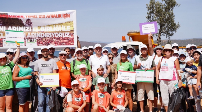 Ayvalık Dünya Temizlik Günü'nde Fark Yarattı