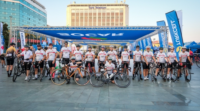 Bisiklet yarışı heyecanı SOCAR Türkiye ana sponsorluğunda İzmir'de yaşandı
