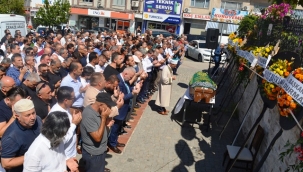 Eski Belediye Başkanı Tansu  Kaya'nın annesi, Kadriye Kaya  son yolculuğuna uğurlandı