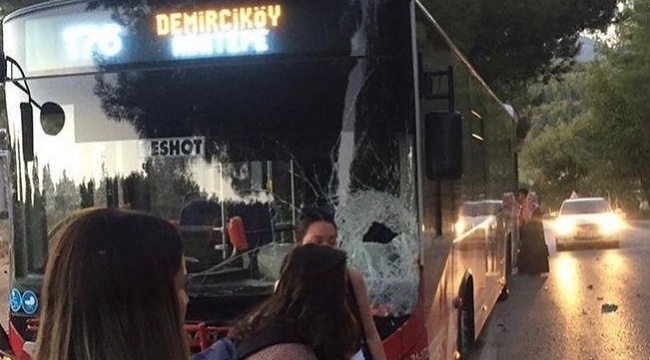 İzmir'de belediye otobüsü ile motosiklet çarpıştı: 1 ölü