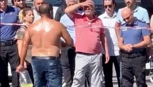 İzmir'de benzin döküp çocuklarını yakmaya kalkıştı