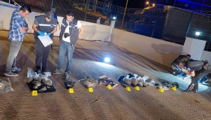 Menemen'de uyuşturucuları ve paraları 6. kattan aşağıya attılar