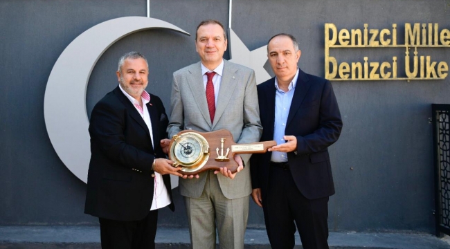 Tamer Kıran, Aliağa Deniz Ticaret Odası'nı ziyaret etti