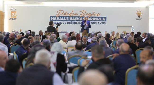 AK Parti İzmir İl Başkanı Kerem Ali Sürekli; "Partimizin çekirdeği sizlersiniz…