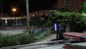 İki grup arasında köpek kavgası: Bir kişi cam şişe ile boğazından yaralandı