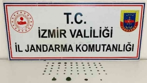 İzmir'de 54 adet tarihi eser ele geçirildi