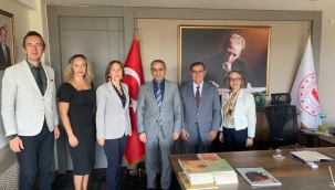 TED Aliağa Kolejinden Kaymakam Güney'e Ziyaret!