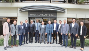 BERTO, EDREMİT TİCARET ODASI'NI AĞIRLADI