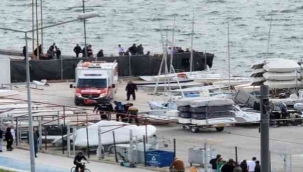 İzmir'de denize düşen şahsı itfaiye kurtardı