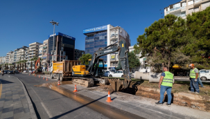 İZSU, Karşıyaka'da taşkınların önüne geçiyor