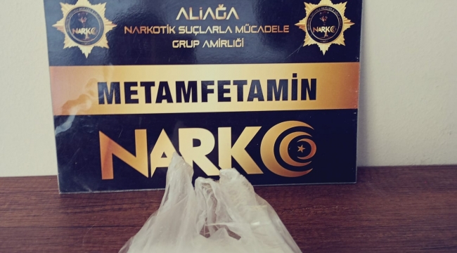 Aliağa'da Uyuşturucu ile yakalanan 3 kişi gözaltına alındı