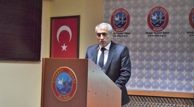 ALİAĞA TİCARET ODASI MECLİS TOPLANTISI KAYMAKAM ZEKERİYA GÜNEY'İN KATILIMI İLE GERÇEKLEŞTİ