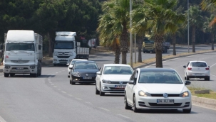 İzmir'de trafiğe kayıtlı araç sayısı Kasım ayı sonu itibarıyla 1 milyon 641 bin 607 oldu