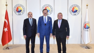 Aliağa Ticaret Odası'ndan Hisarcıklıoğlu'na Ziyaret