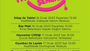 Çocuk tiyatroları şenliği başlıyor