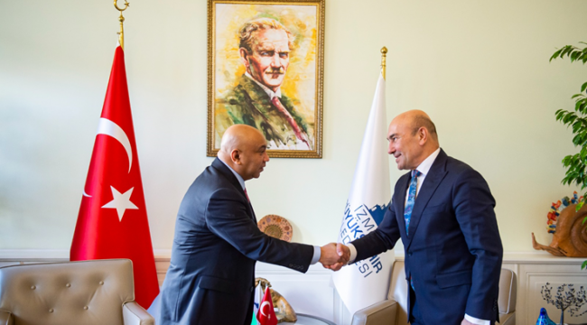 Başkan Soyer, Kuveyt'in İstanbul Başkonsolosunu ağırladı