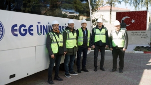 Ege Üniversitesinden uzman ekip deprem bölgesinde incelemelerde bulunacak