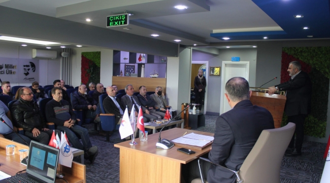 İMEAK DTO Aliağa'da yılın ilk meclis toplantısı gerçekleşti