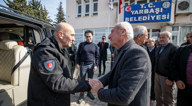 İzmir Büyükşehir Belediyesi Acil Çözüm Ekipleri Osmaniye'de