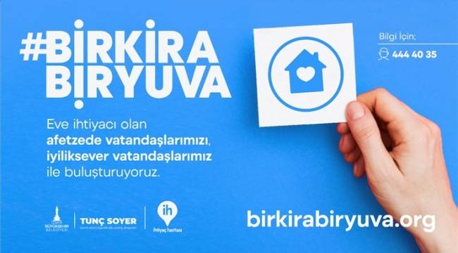 İzmir'de depremzedeler için "Bir Kira Bir Yuva" kampanyası başlatıldı