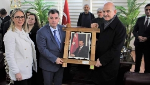 Türkiye Muhtarlar Konfederasyonu'ndan Kınık'a Anlamlı Teşekkür