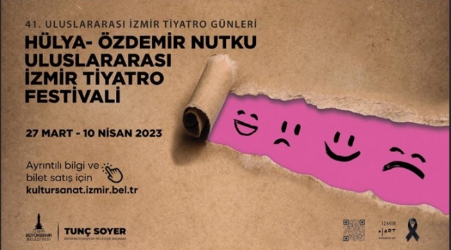 41. Hülya-Özdemir Nutku Uluslararası İzmir Tiyatro Festivali başlıyor