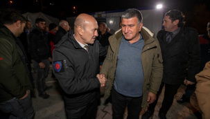 Başkan Soyer, Harmanlı ve Gölbaşı belediyelerini ziyaret etti