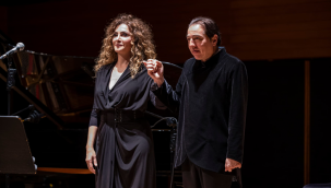 Fazıl Say ile Serenad Bağcan dayanışma için sahne aldı