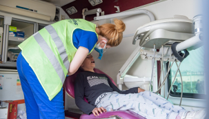 Hatay'daki sahra hastanesinde günde 350 hasta tedavi ediliyor