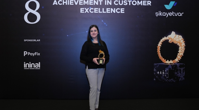Tchibo'ya Mükemmel Müşteri Memnuniyeti Başarı Ödülü