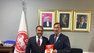 Salih Emrullah Keleş, DP'den aday oldu 