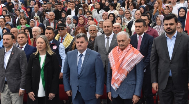 AK Parti Genel Başkanvekili Binali Yıldırım, Kınık'da konuştu