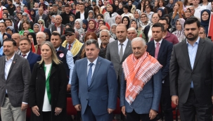 AK Parti Genel Başkanvekili Binali Yıldırım, Kınık'da konuştu 