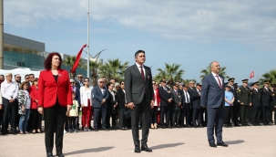 Aliağa'da Atatürk'ü Anma, Gençlik ve Spor Bayramı Coşkusu