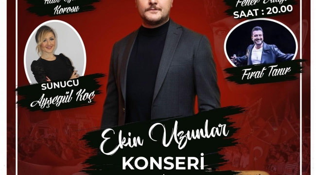 Başkan Doğruer'den 19 Mayıs'ta Gençlere Ücretsiz Konser