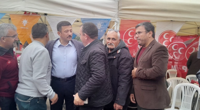 Dağ , Seçim Çalışmalarına Aliağa İlçesine Devam Etti