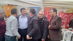 Dağ , Seçim Çalışmalarına Aliağa İlçesine Devam Etti