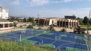 EÜ Aliağa MYO'ya 1200 metrekarelik spor alanı kazandırıldı