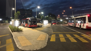 Halkapınar Aktarma Merkezi yepyeni bir görünüme kavuştu