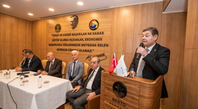 İzmir Büyükşehir Belediye Başkanı Tunç Soyer, Berto'yu Ziyaret Etti