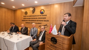 İzmir Büyükşehir Belediye Başkanı Tunç Soyer, Berto'yu Ziyaret Etti