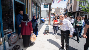 Mahalle bostanı için kura çekildi