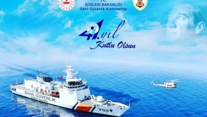  Aliağa Sahil Güvenlik Komutanlığından 41. Yıl Ziyareti